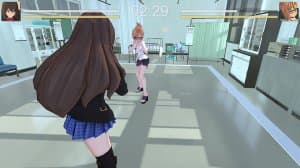 Beautiful Girl Fight School