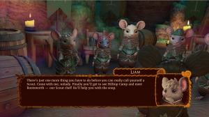 The Lost Legends of Redwall: The Scout Act 1