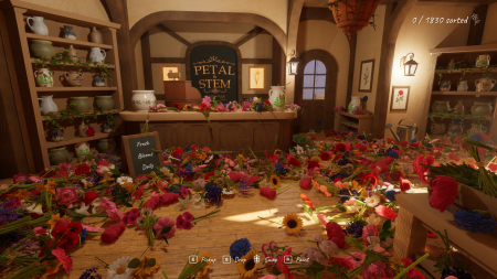 Tidy Up the Flower Shop