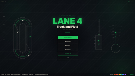 Lane 4: Track and Field Coach Simulator