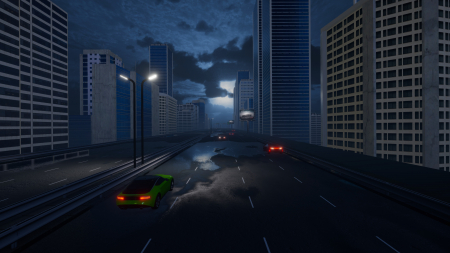 Motorcycle Night Ride